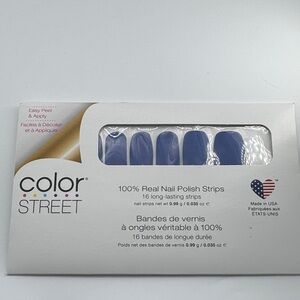 Casserole bundle 8 Color Street Greeking Out Deep Blue Nail Strips